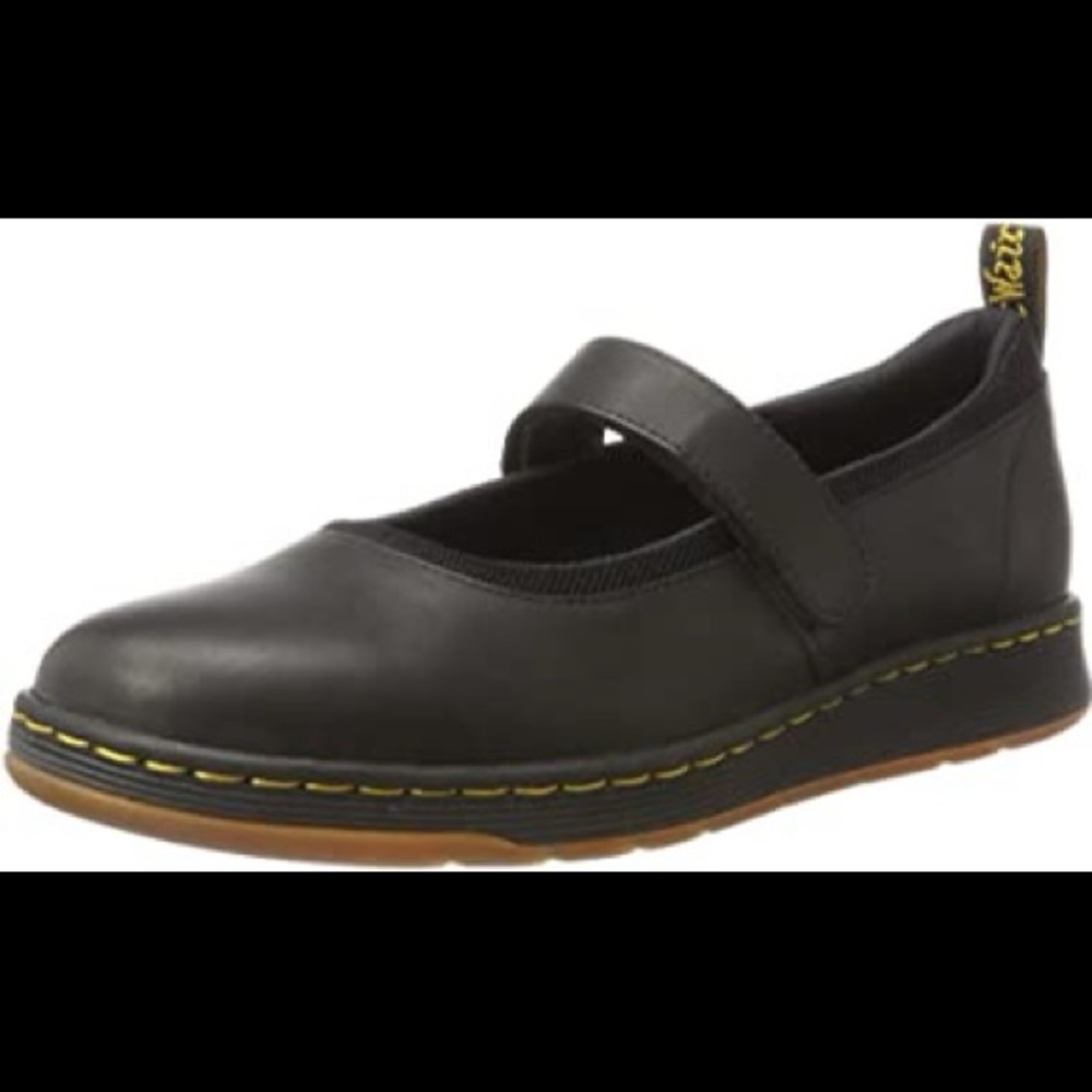Dr. Marten’s Black Leather Adkins Mary Janes SZ 11